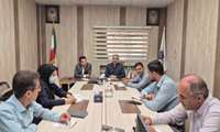 نخستین جلسه کارگروه اقتصادی و زیربنایی بسیج کارگری در شرکت شهرک‌های صنعتی کردستان برگزار شد