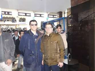 حضور فعال و چشمگير كاركنان شركت شهركهاي صنعتي كردستان در مراسم 9 دي 1397 