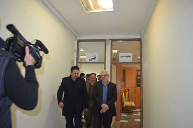 ديدار و گفتگوي صميمي مدير عامل سازمان صنايع كوچك و شهركهاي صنعتي ايران  با كاركنان ستادي شركت شهركها 