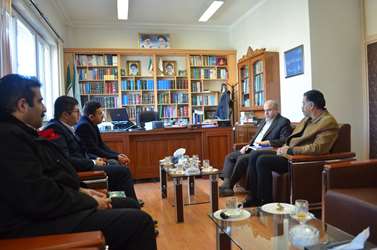 ديدارمديرعامل و مديران شركت شهركهاي صنعتي كردستان با رئیس کل دادگستری استان کردستان 