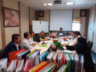 برگزاري هشتمين جلسه كميته وصول مطالبات درسال جاري در شركت شهركهاي صنعتي كردستان 