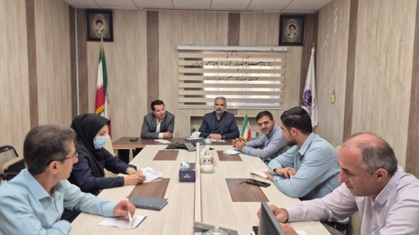 نخستین جلسه کارگروه اقتصادی و زیربنایی بسیج کارگری در شرکت شهرک‌های صنعتی کردستان برگزار شد